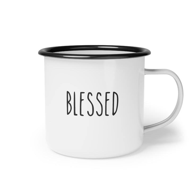 Blessed Enamel Camp Cup