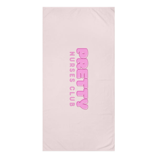 Pretty Nurses Club Pink Mink-Cotton Towel