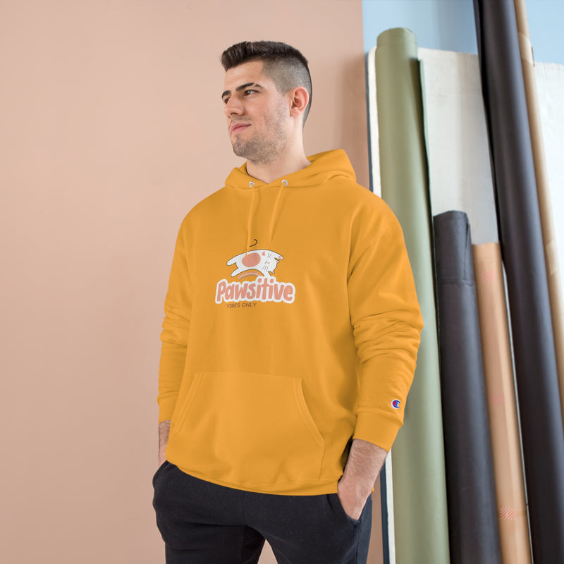 Pawsitive Vibes Only Champion Hoodie