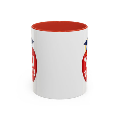 You Did It! Graduation Apple Accent Coffee Mug (11/15oz)