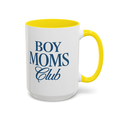 Boy Moms Club Accent Coffee Mug – 11/15oz