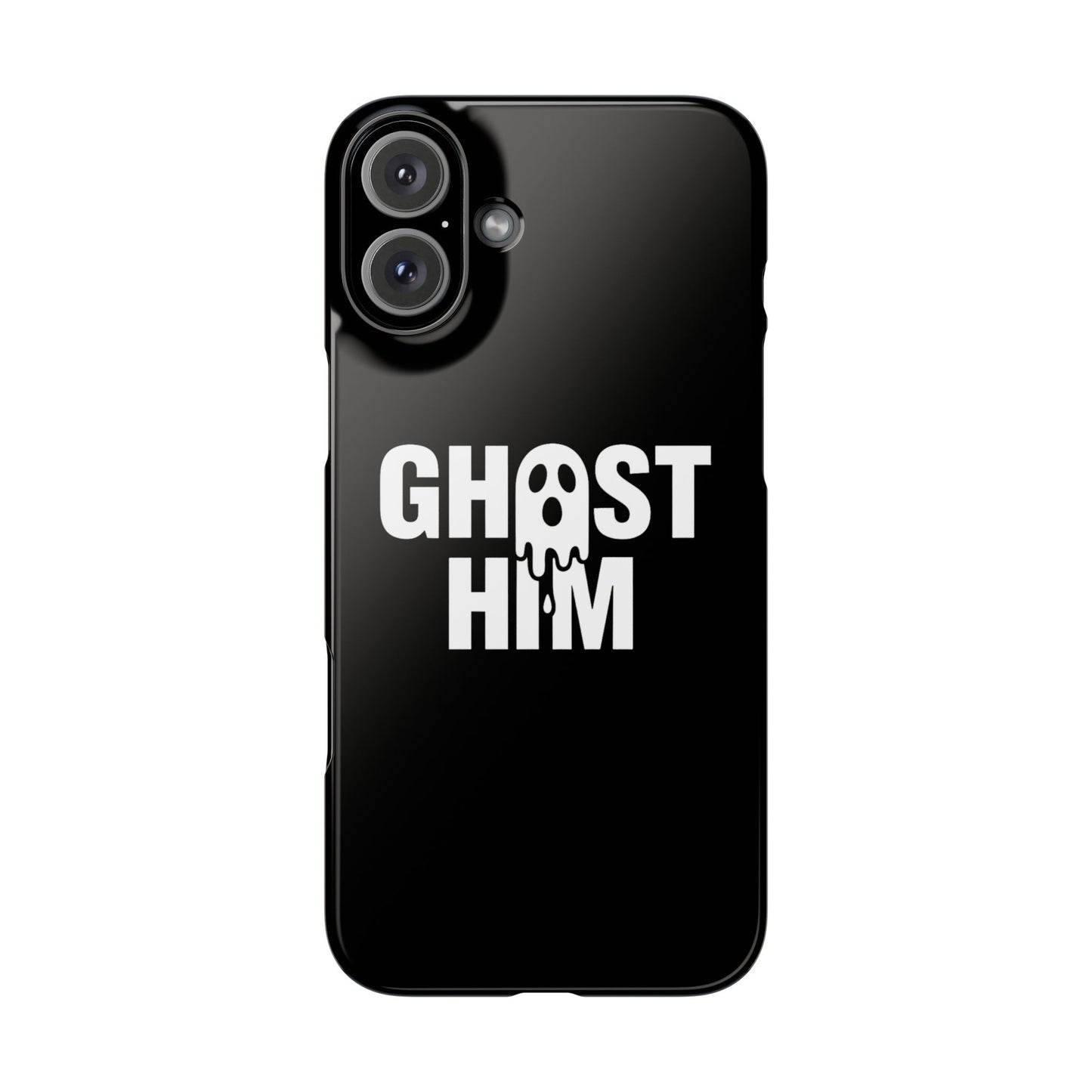 Ghost Him Slim iPhone Case