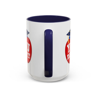 You Did It! Graduation Apple Accent Coffee Mug (11/15oz)