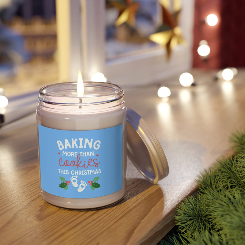 Baking More Than Cookies Blue Scented Candles, 9oz