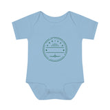 Arrived Stamp Baby Bodysuit