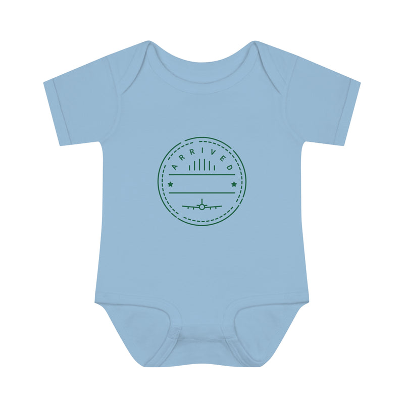 Arrived Stamp Baby Bodysuit