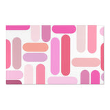 Pink Pillar Area Rug