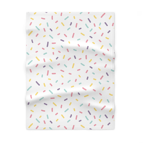 Lucky Sprinkles Soft Fleece Baby Blanket