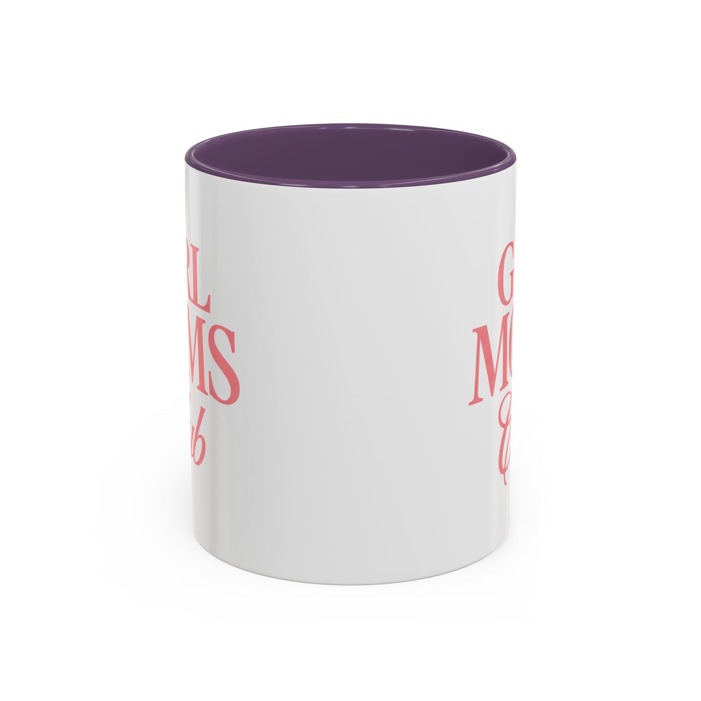 Girl Moms Club Accent Coffee Mug — 11/15oz
