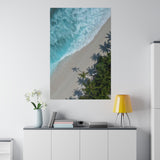 Paradise Cove Matte Canvas, Stretched