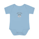 Happy Hippo Baby Bodysuit