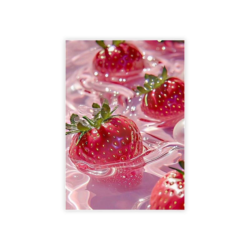 Strawberry Pools Gloss Poster