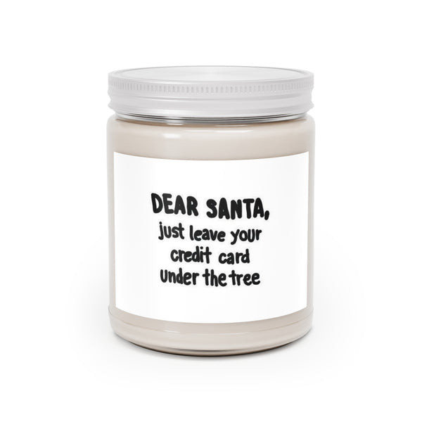 Dear Santa Humor Scented Candles, 9oz