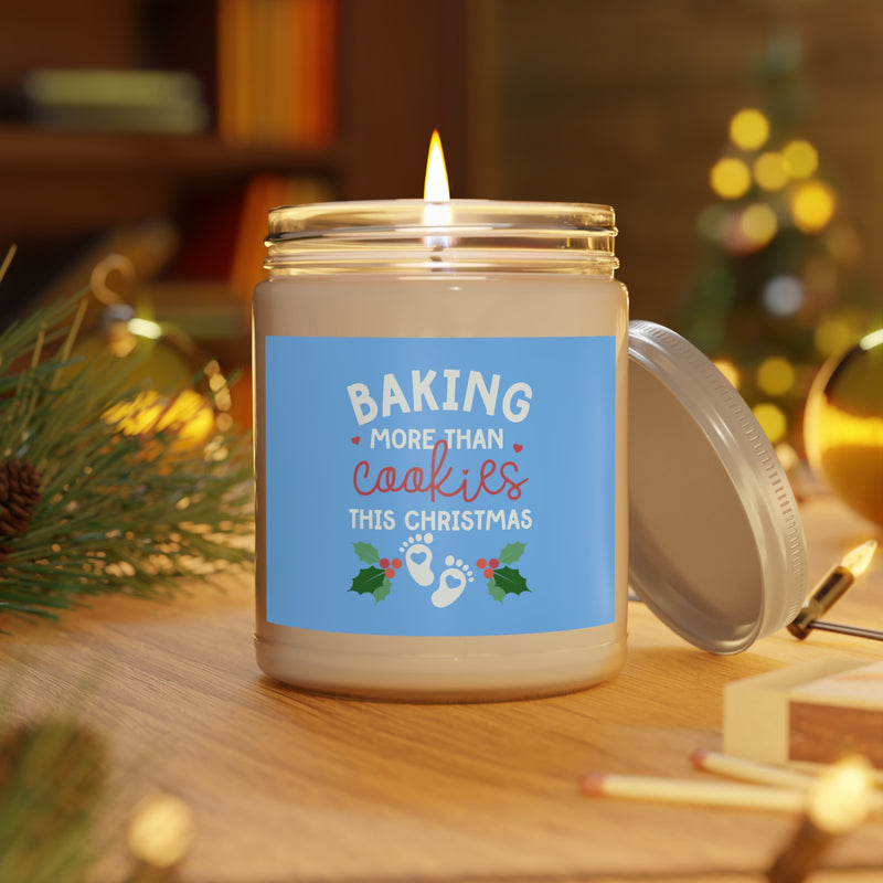 Baking More Than Cookies Blue Scented Candles, 9oz