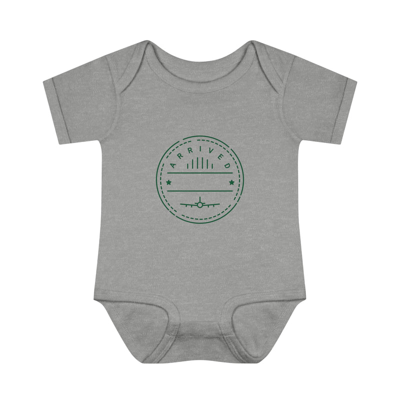 Arrived Stamp Baby Bodysuit