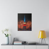 Fireworks in NYC Matte Canvas, Stretched